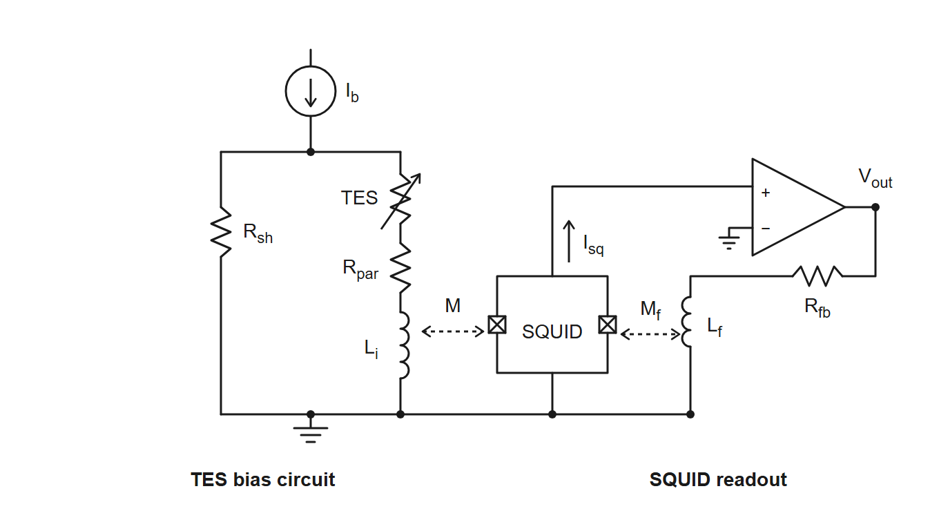 readout circuit of SuperCDMS
